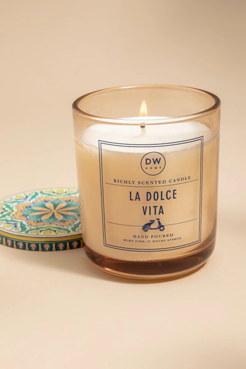 DW Home La Dolce Vita 8oz Candle Jar