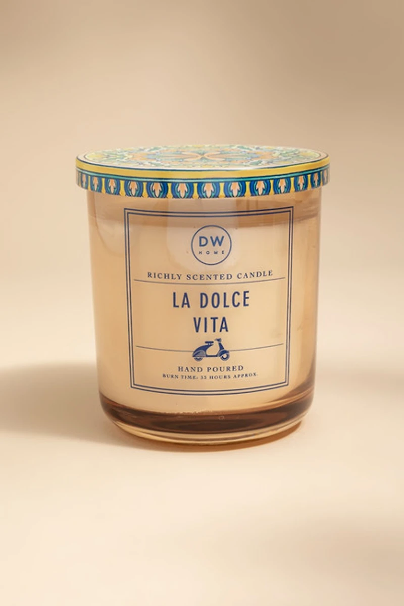 DW Home La Dolce Vita 8oz Candle Jar