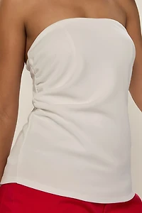 Jen Cinched Side Strapless Top