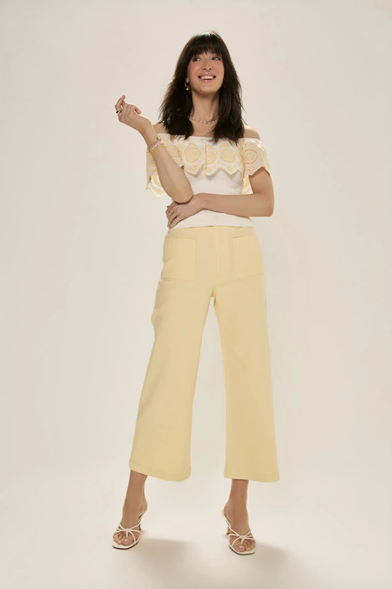 Kristy Kick Crop Pants