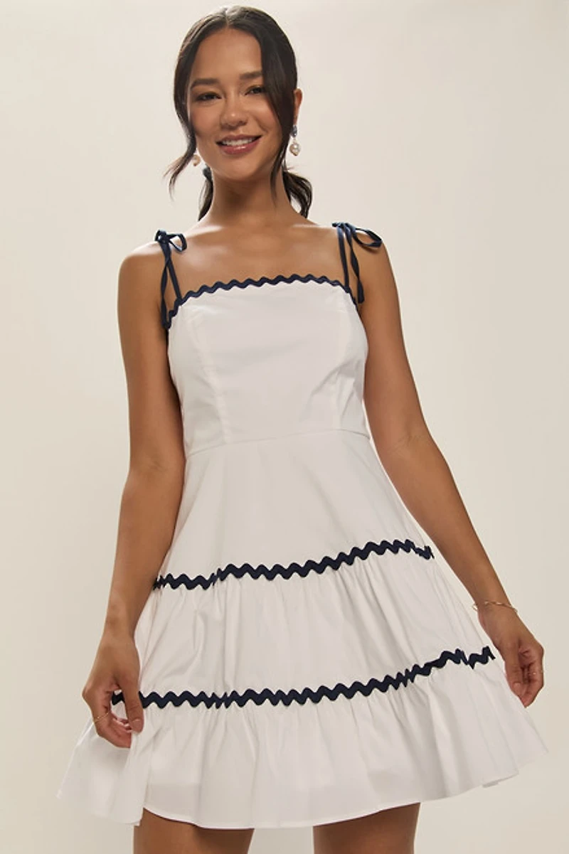 Selma Ric Rac Mini Dress