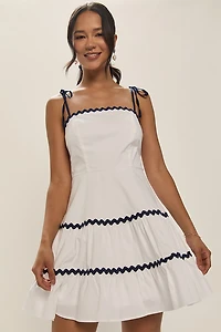 Selma Ric Rac Mini Dress