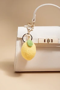 Kelly Crochet Lemon Bag Charm