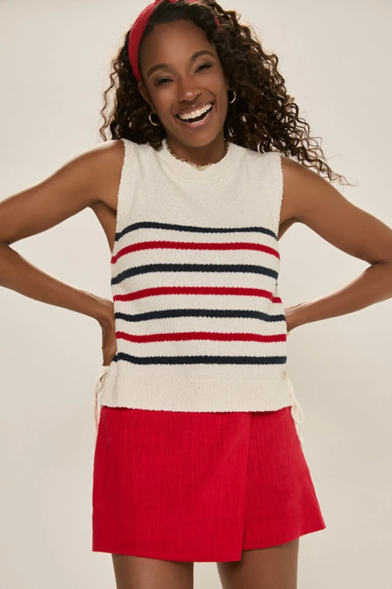 Melanie Soft Linen Skort