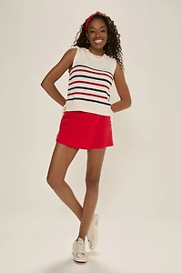 Melanie Soft Linen Skort