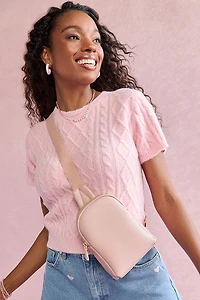 Hillary Double Pocket Sling Backpack