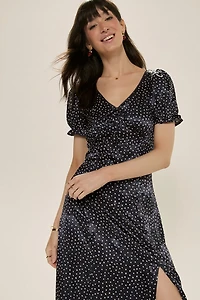 Alicia Polka Dot Midi Dress