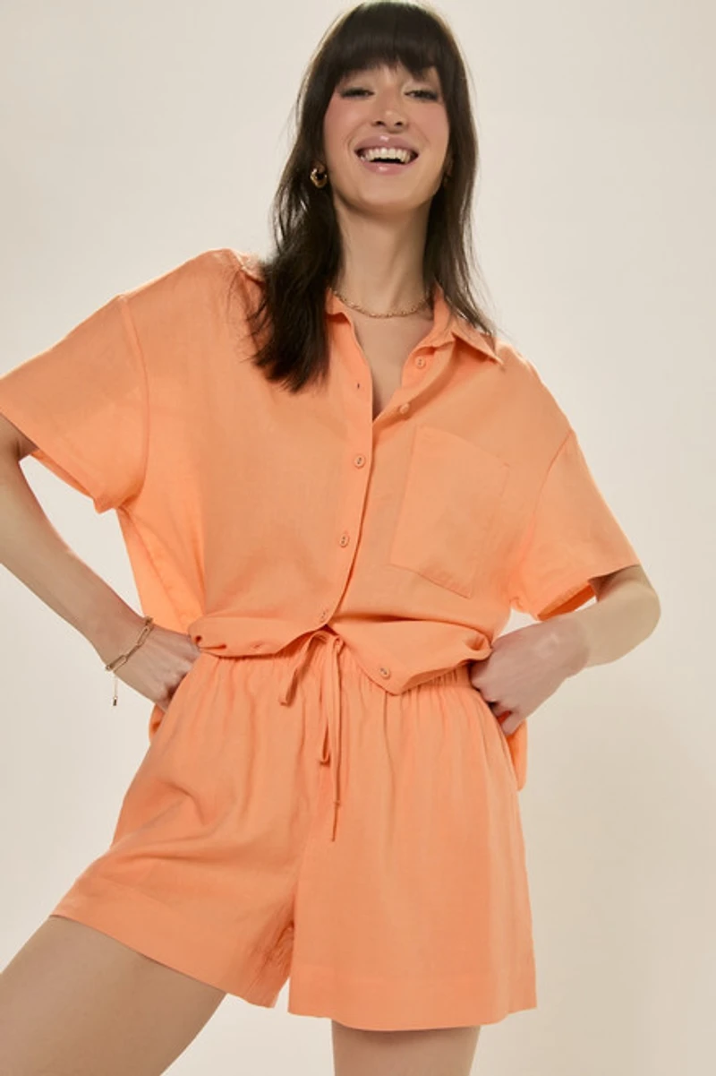 Gina Linen Shorts