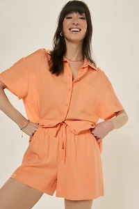 Gina Linen Shorts