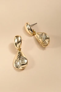 Lana Teardrop Locket Drop Earrings