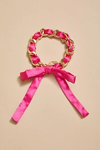 Dianne Ribbon Chain Bracelet