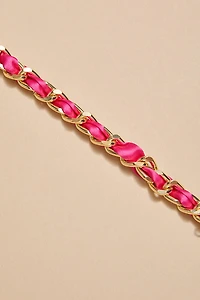 Dianne Ribbon Chain Bracelet
