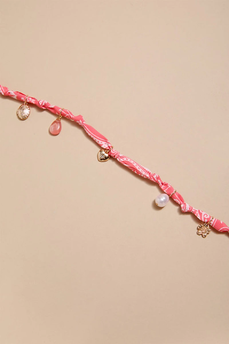 Tia Bandana Charm Necklace