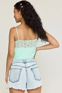 Grace Cutoff Denim Shorts