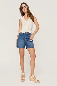 Millie Pointelle Sweater Tank