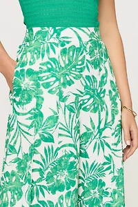 Mona Palm Print Pants