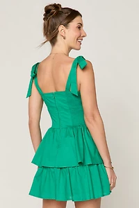 Carry Drop Waist Mini Dress