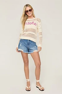 Aloha Pullover Sweater
