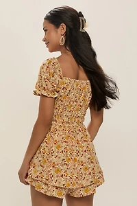 Mona Floral Romper