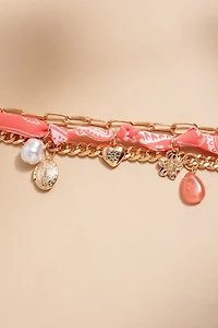 Nora Bandana Charm Bracelet