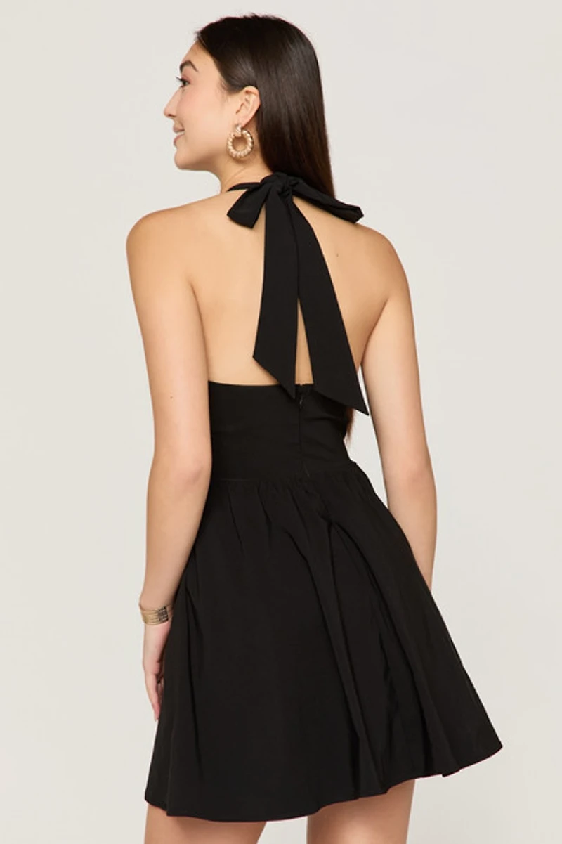 Nora Drop Waist Mini Dress