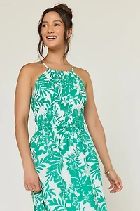Pamela Halter Neck Midi Dress