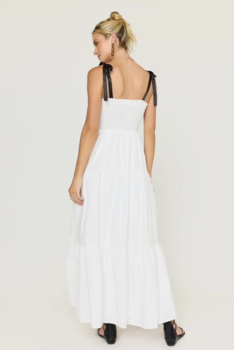 Wanda Smocked Tiered Maxi Dress