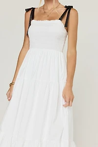 Wanda Smocked Tiered Maxi Dress