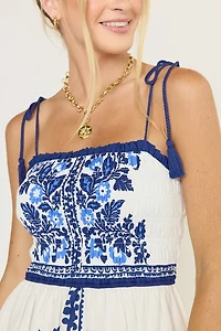 Isabel Tassel Strap Mini Dress