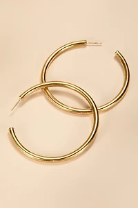 Rosie Stainless Steel Gold Hoop Earrings