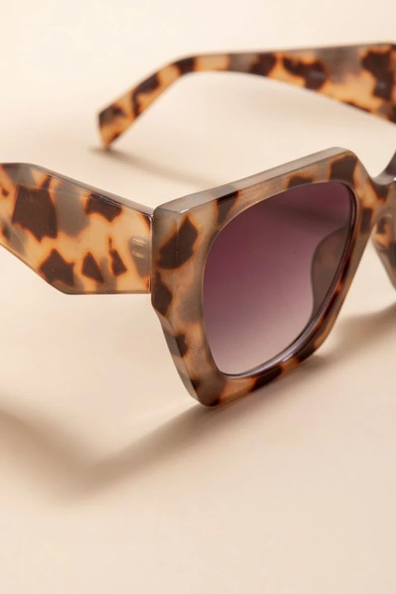 Ramona Angular Cat Eye Sunglasses