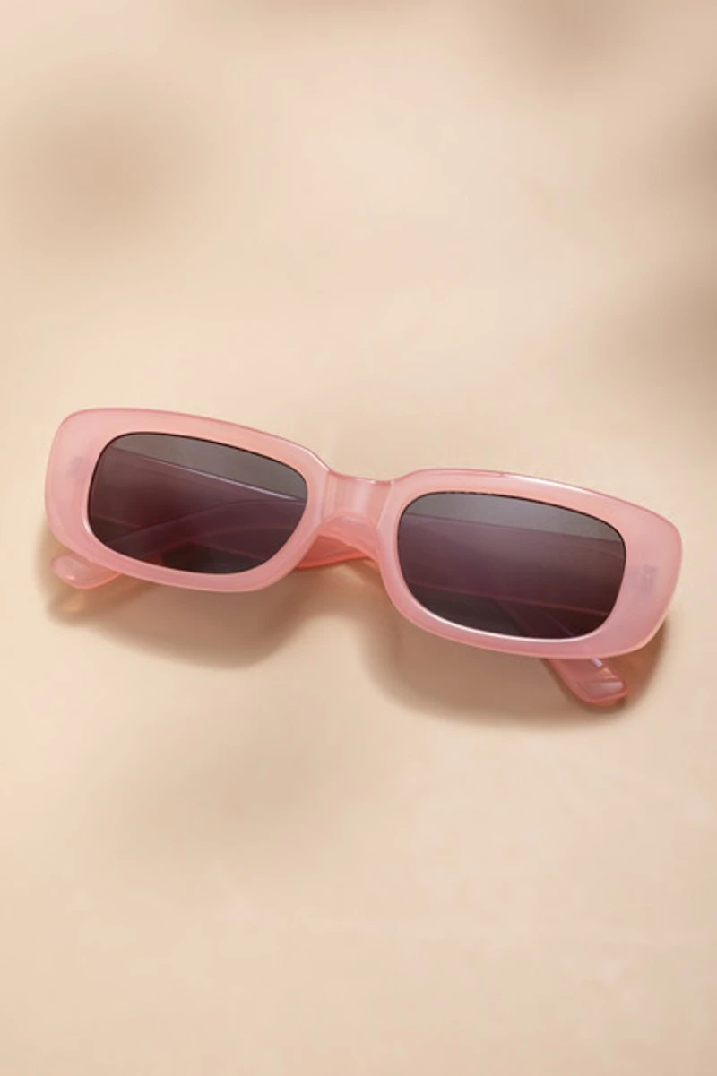 Gail Rounded Rectangle Sunglasses