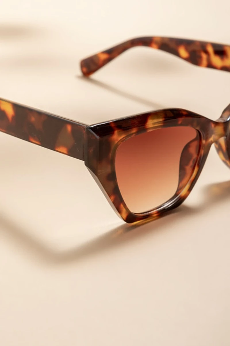 Mia Angular Cat Eye Sunglasses