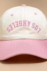 Upside Down LA Baseball Hat