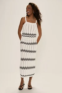 Connie Chevron Striped Tank Top