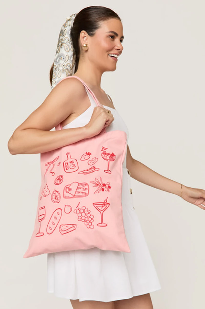 Kara Summer Icon Tote Bag