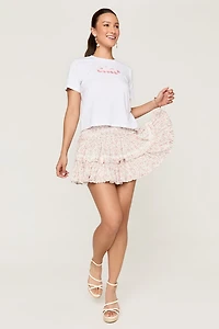 Ciao Embroidered Tee