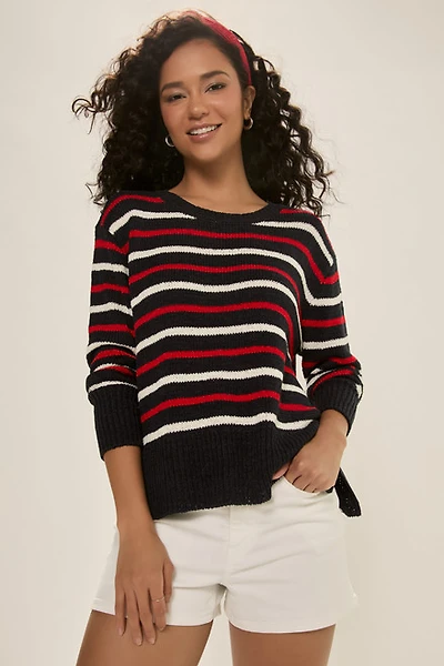 Elisabeth Striped Pullover Sweater