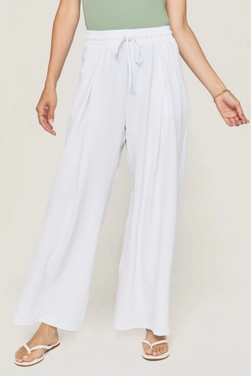 Jennifer Textured Wide Leg Pants