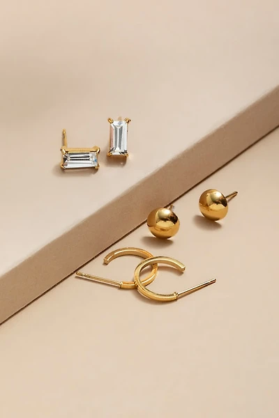 Cindy Stainless Steel Mixed Earring Set