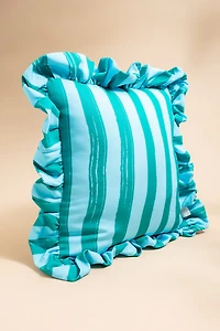 Sardine Striped Throw Pillow