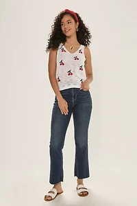 Lena Cherry Print Tank Top