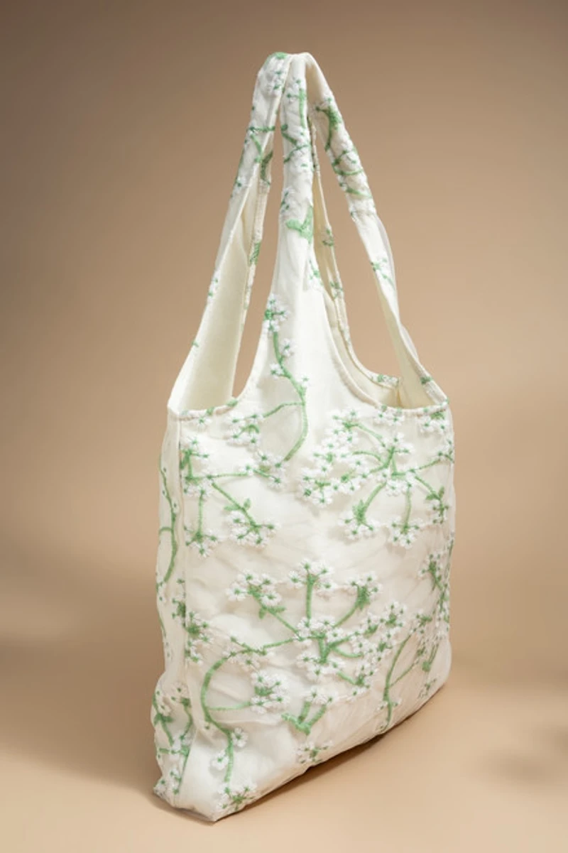 Rochelle Floral Slouchy Tote Bag