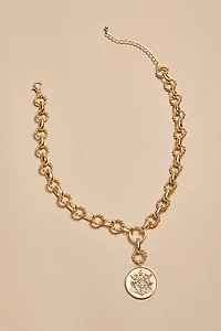 Bettie Twisted Chain Pendant Necklace
