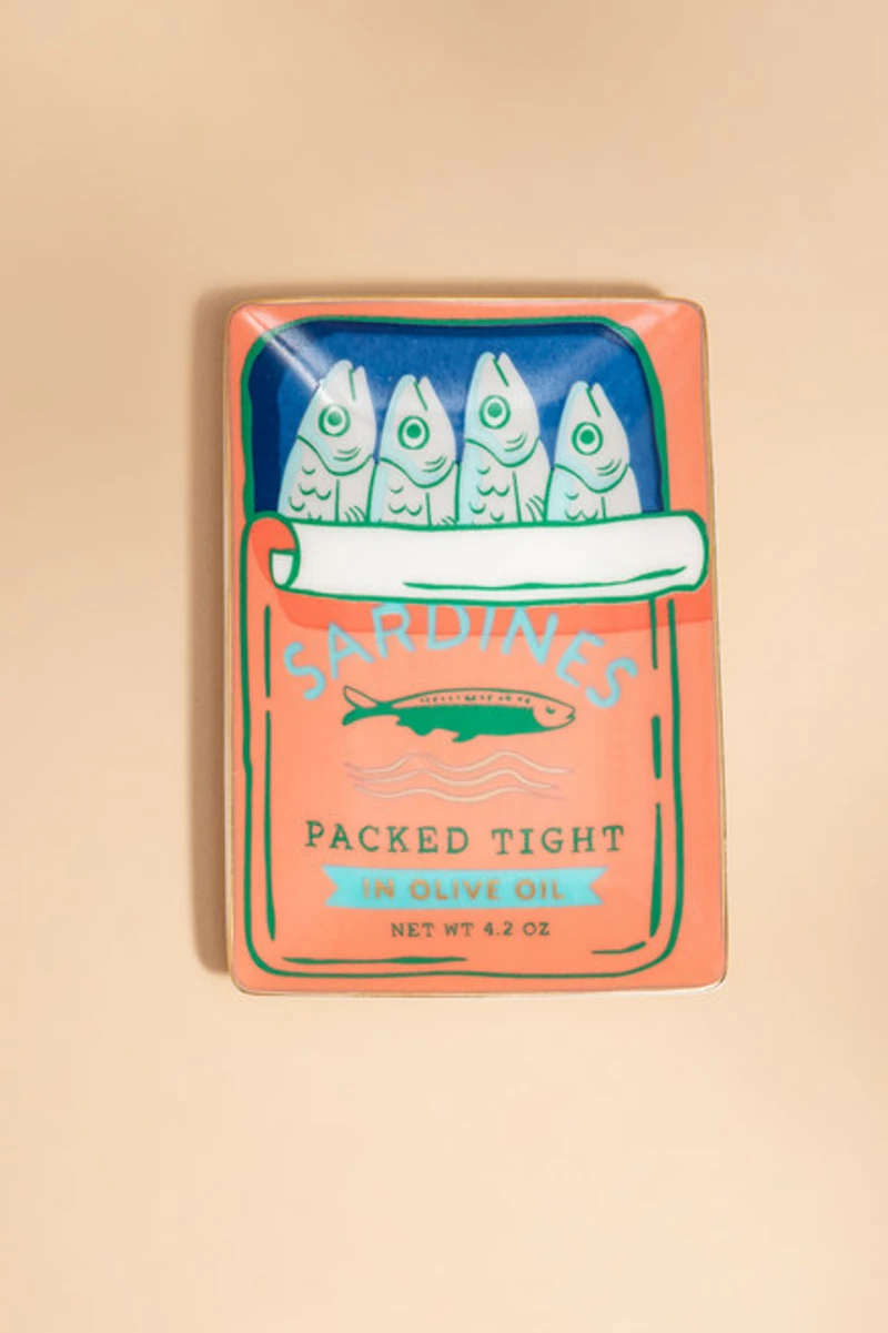 Sardine Can Trinket Tray