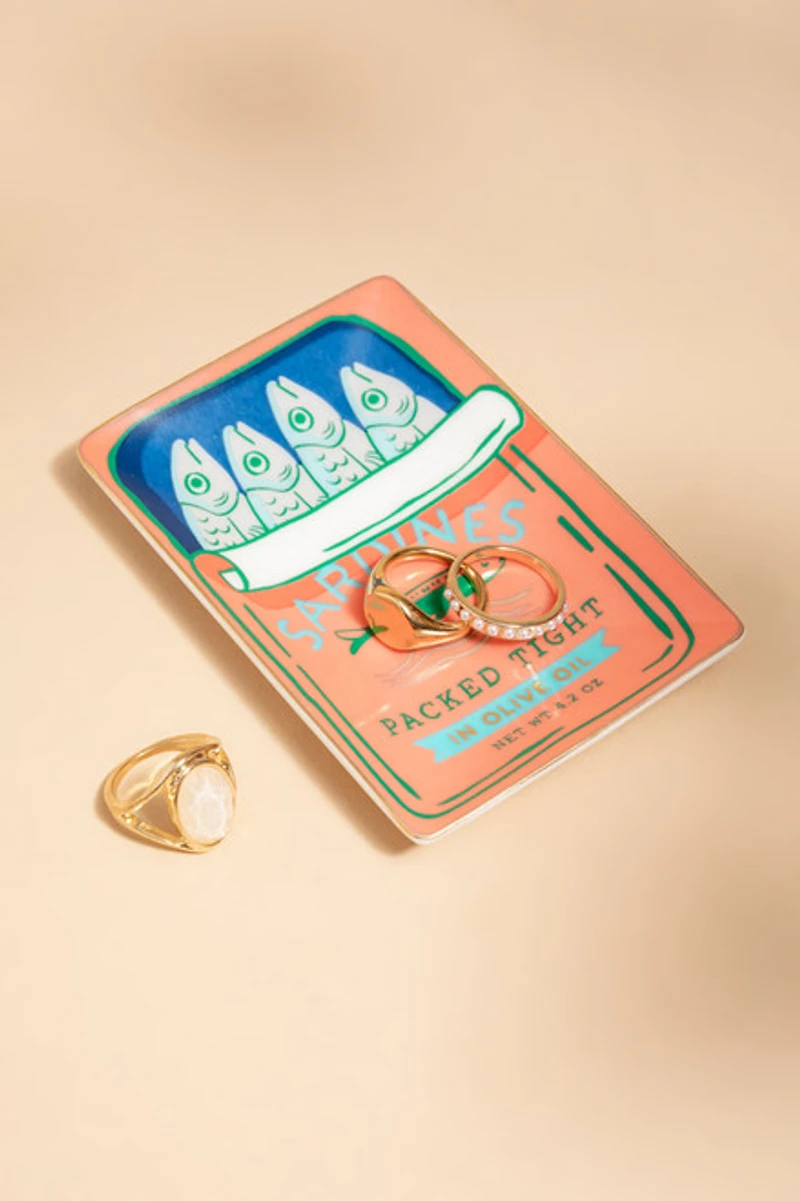 Sardine Can Trinket Tray