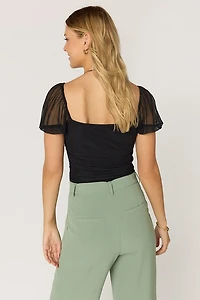 Selma Puff Sleeve Bodysuit