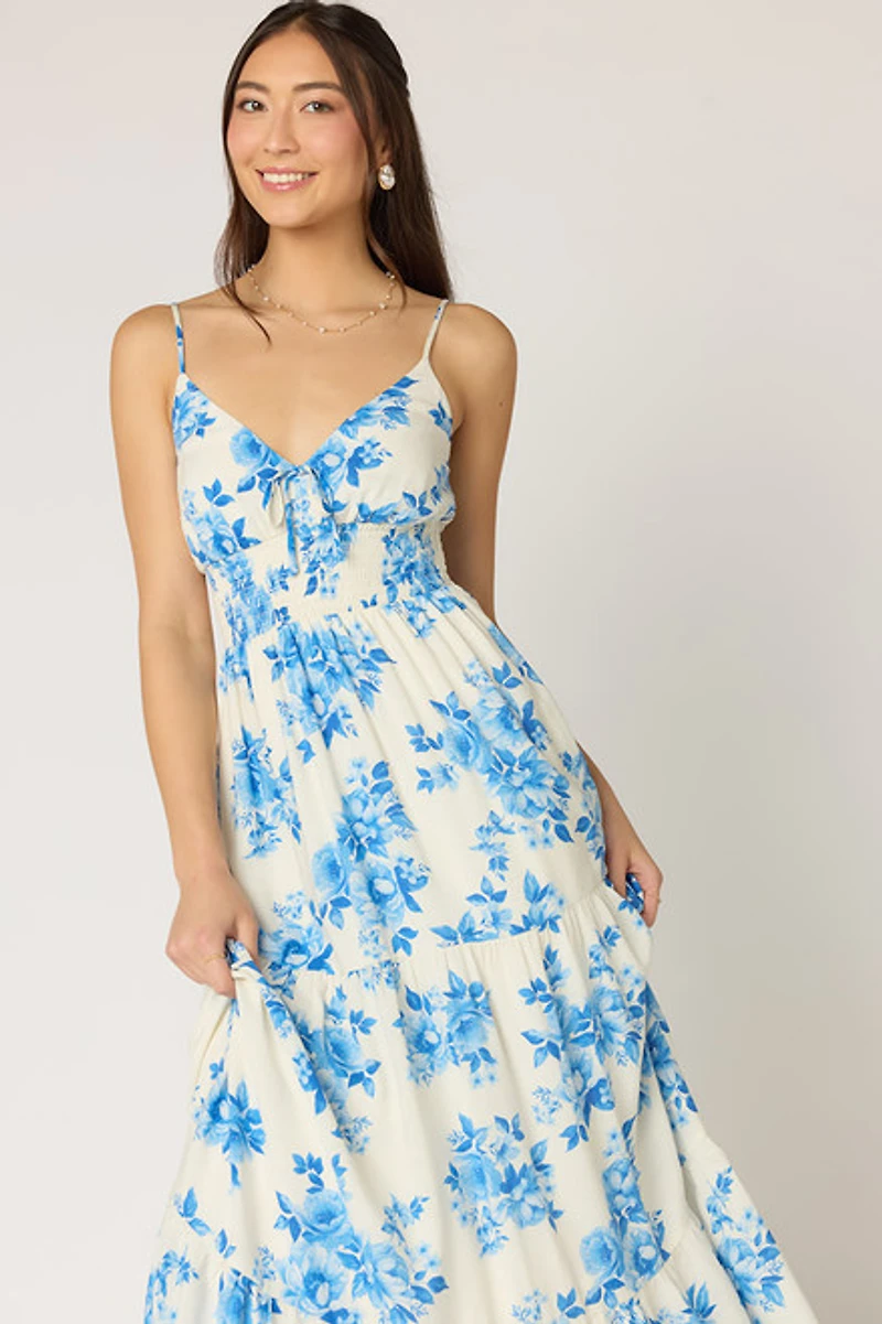 Hope Floral Tiered Maxi Dress