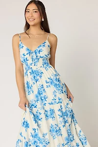 Hope Floral Tiered Maxi Dress