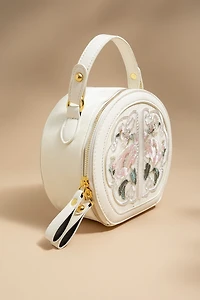 Jessie Round Floral Crossbody Bag